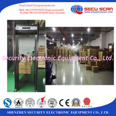 Security Inspection Gate Walk Through Metal Detector For Office , Shops , Warehouse