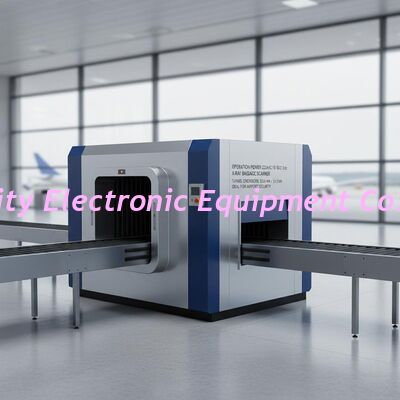 Operação Power 220AVC 10 50Hz 3Hz scanners de bagagem de raios-X com dimensões de túnel 1020 mm 1313 mm Ideal para a segurança do aeroporto
