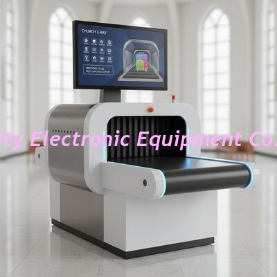 Scanner de Bagagem Raio-X para Igrejas com Suporte a Múltiplos Idiomas e Sistema Operacional Windows 10 Ideal para Verificações de Segurança