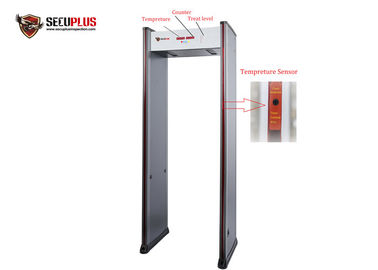 Detector de metais do quadro de porta com temperatura térmica de Tmage