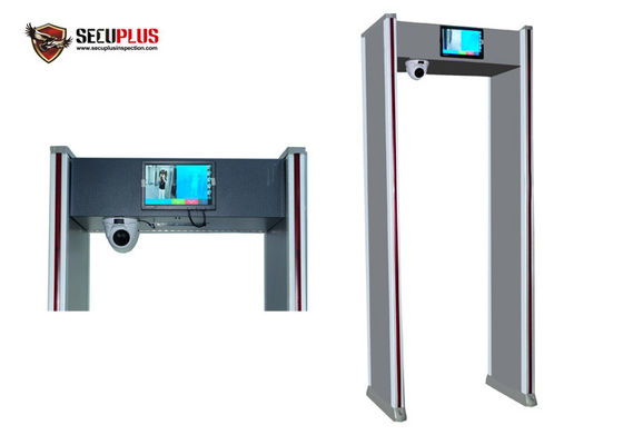 10,1 de” infravermelhos da porta da detecção da temperatura corporal 300cd/m2 10W