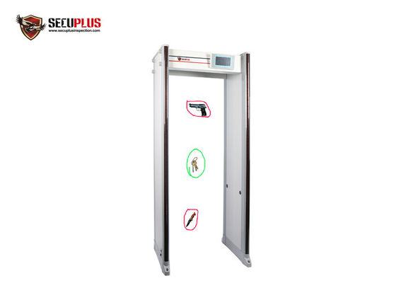Caminhada de SPW300S através do quadro de porta completo do corpo das zonas do detector de metais 24