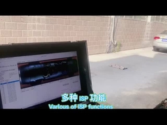 Instalação do sistema de inspecção do veículo com descarga de área de exploração